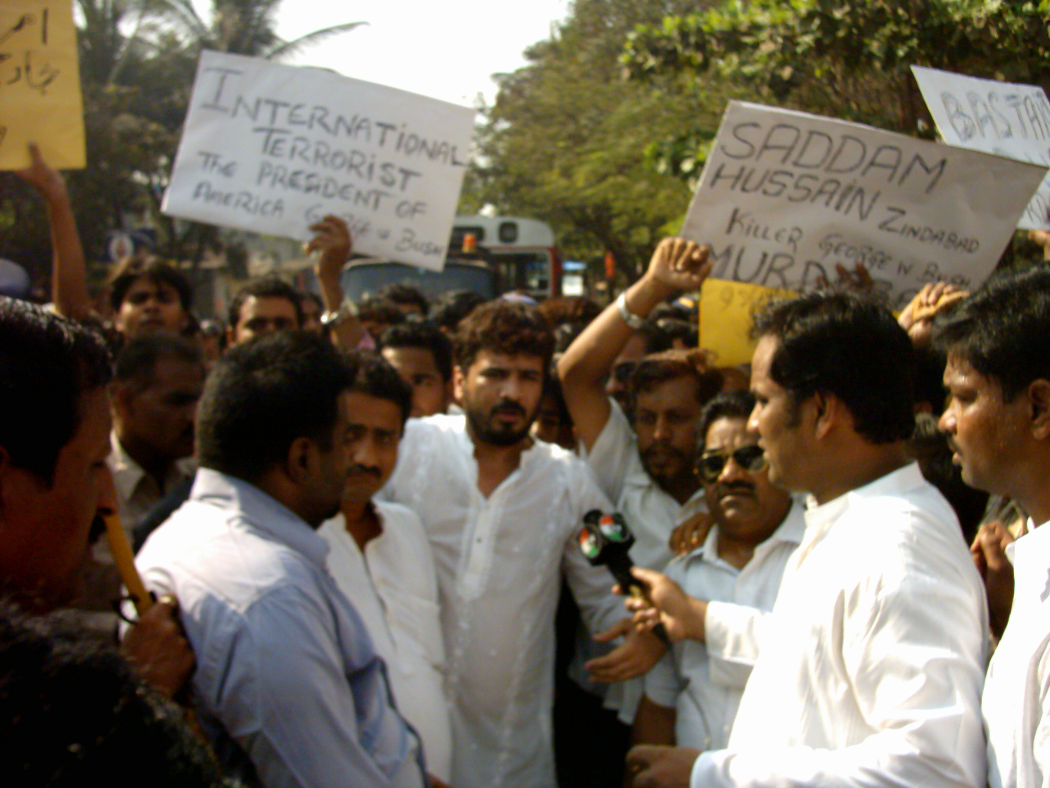 Public Engagement with Saddam Hussain