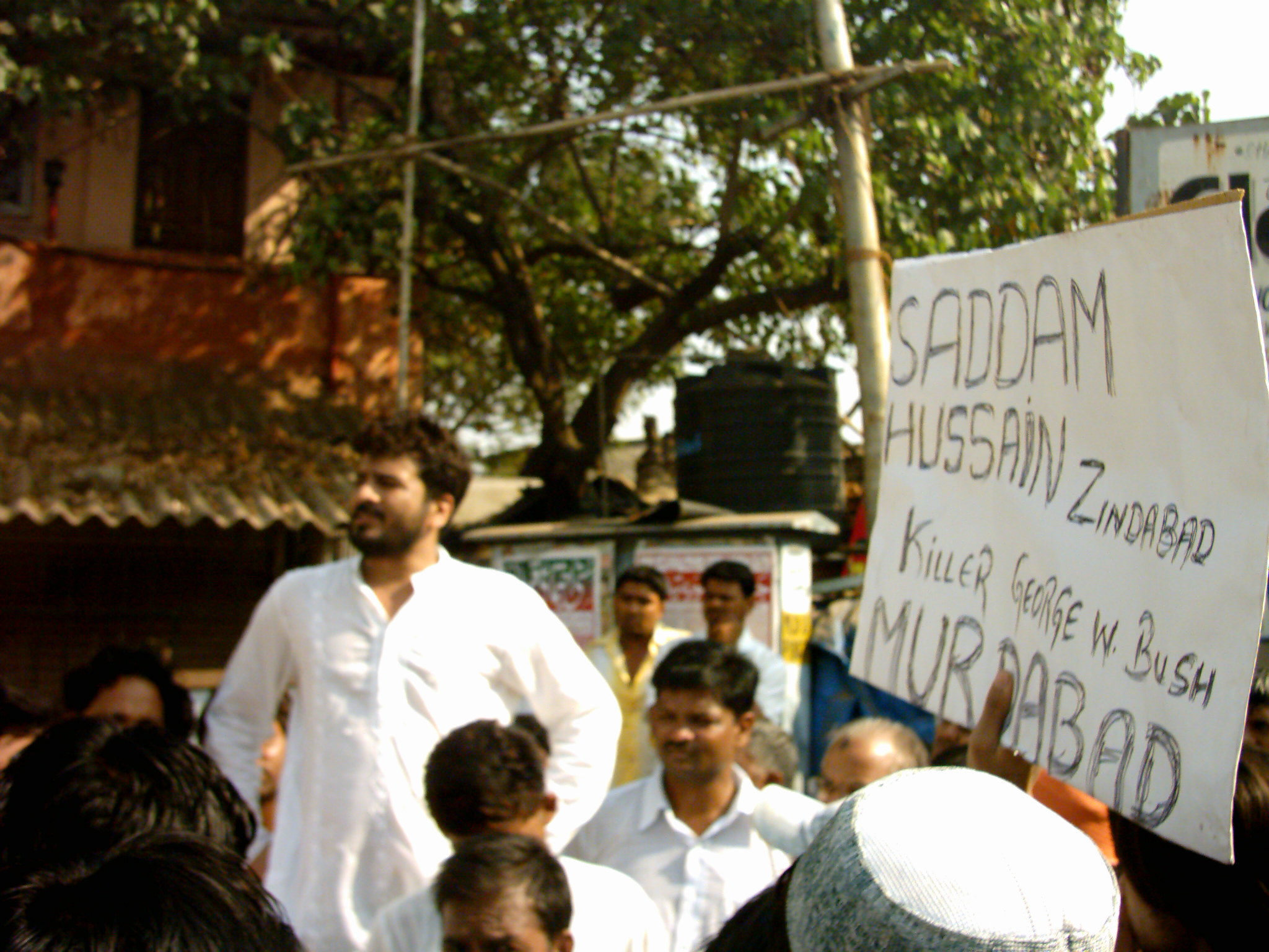 Public Engagement with Saddam Hussain